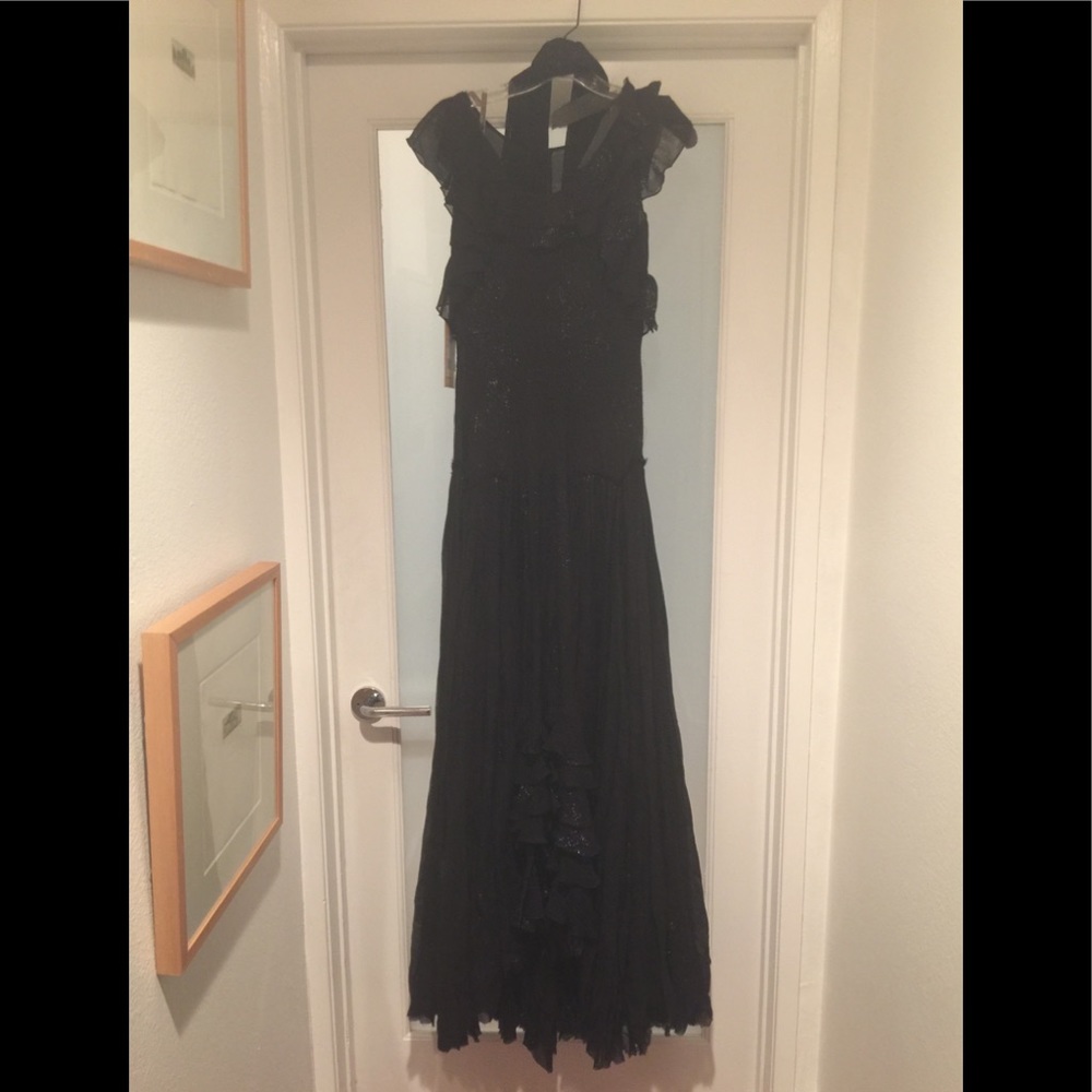 Vintage Couture Couture designer Gown. Sz: